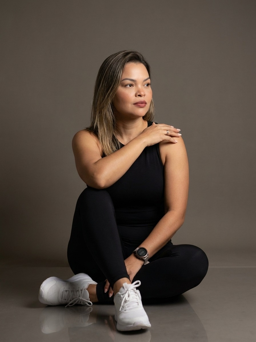 Layslani, personal trainer, retrato